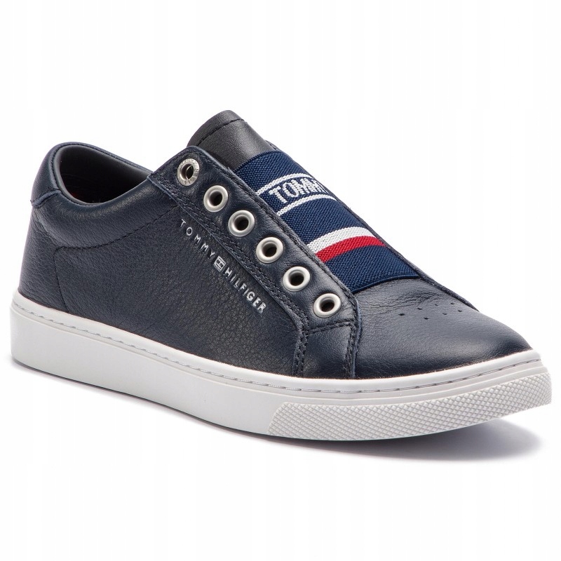 TOMMY HILFIGER ELASTIC SNEAKERSY SKÓRA 40 TM233