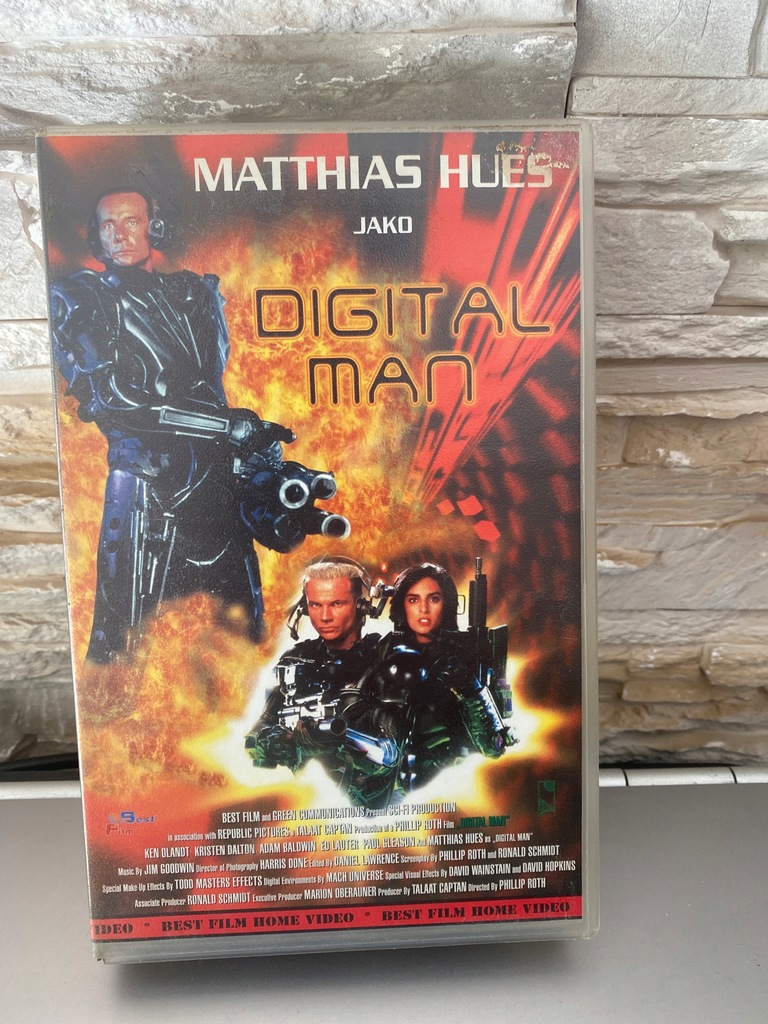 Digital Man VHS Matthias Hues