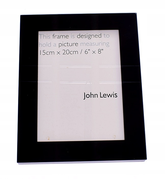 6249-20 ....JOHN LEWIS... RAMKA CZARNA 15X20CM