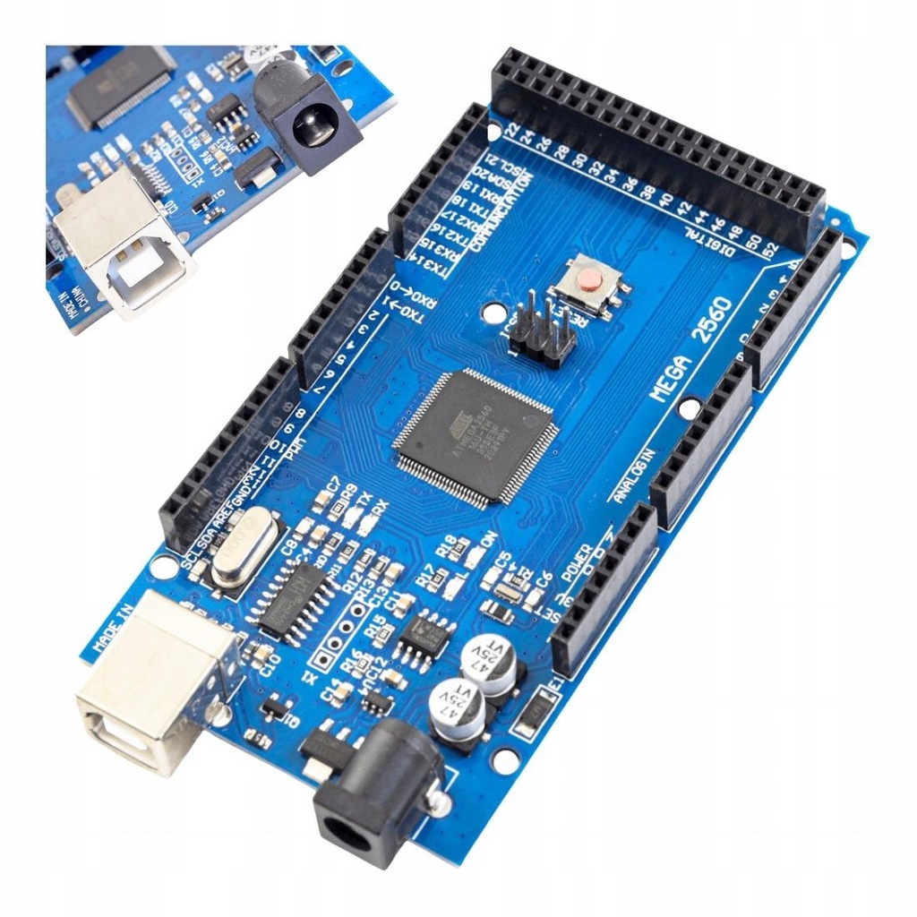 MEGA 2560 R3 Atmega2560 CH340 - klon zgodny z Arduino - WYSOKA JAKOŚĆ