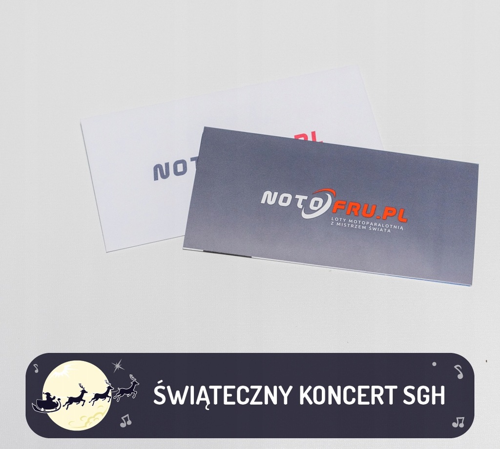 Voucher na lot paralotnią od Fundacji Orlen