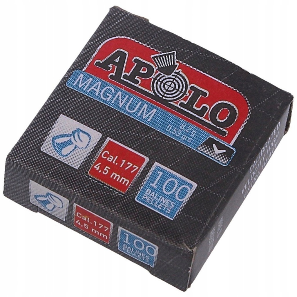 Śrut Apolo Premium Magnum Heavy 4.5mm, 100szt (E12