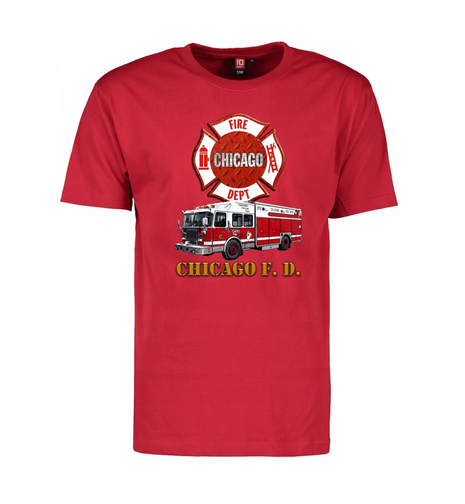 Koszulka strażacka T-Shirt Straż Pożarna Chicago 2 r.XXL