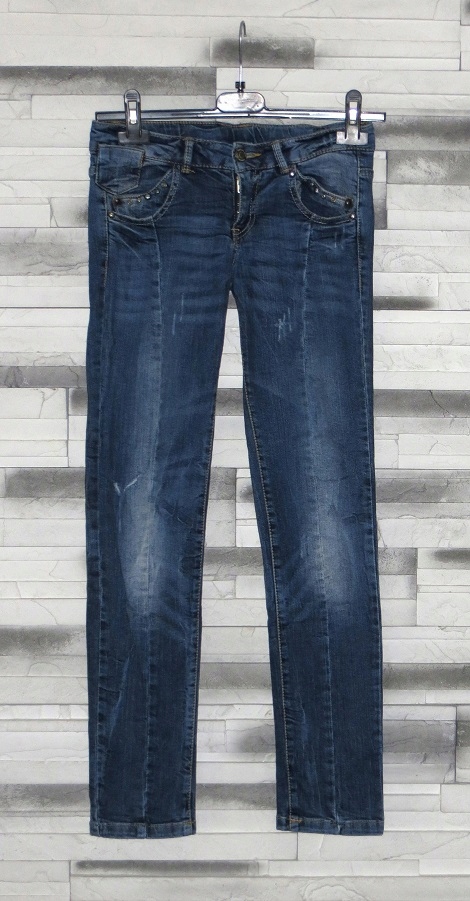 ZARA SPODNIE JEANS RURKI R. 9-10LAT_140CM