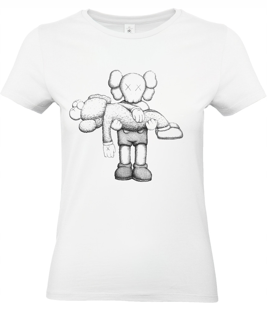 KOSZULKA DAMSKA T-SHIRT DAMSKI Pop Art KAWS TD174 XXL