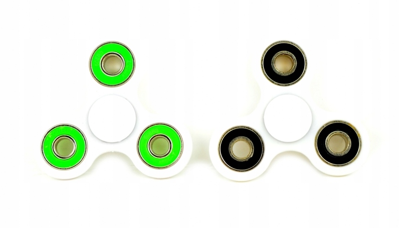 Oryginalny Hand Spinner Fidget Spinner Biały