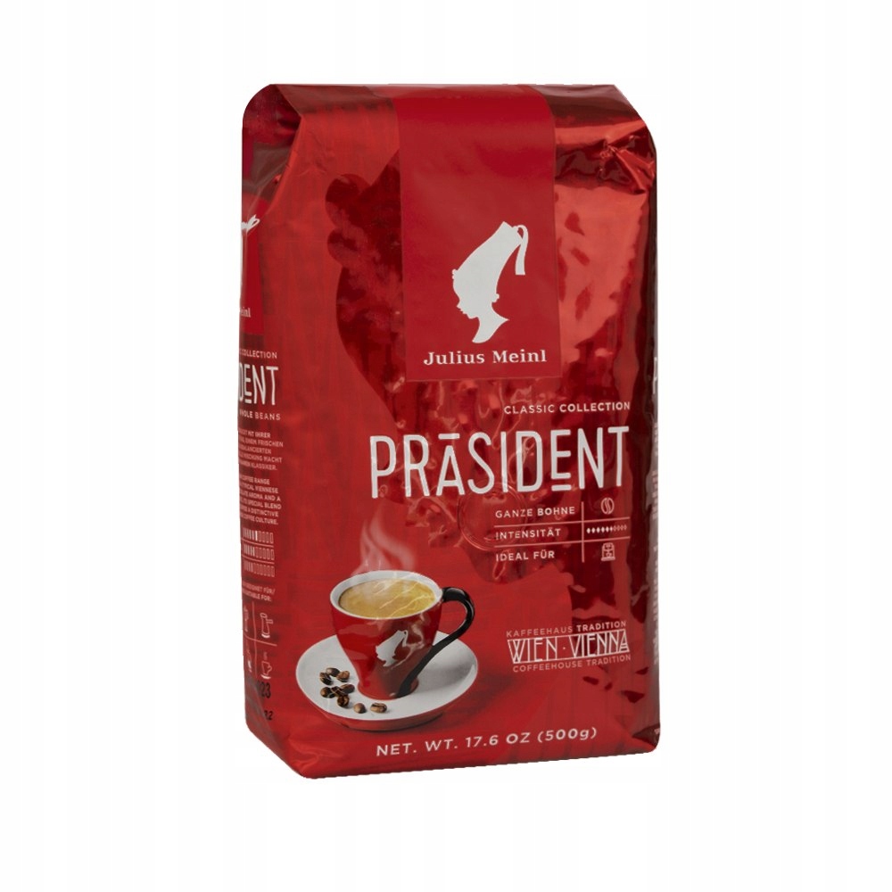 Julius Meinl Prasident Kawa Ziarnista 500 g