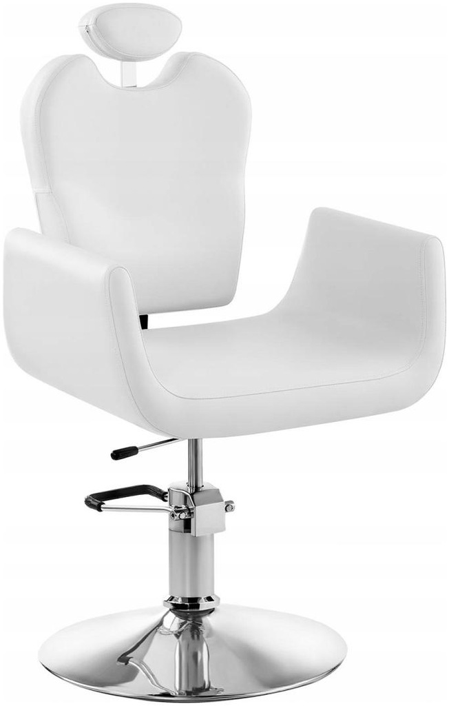 PHYSA 10040054 BIAŁY FOTEL BARBERSKI LIVORNO WHITE