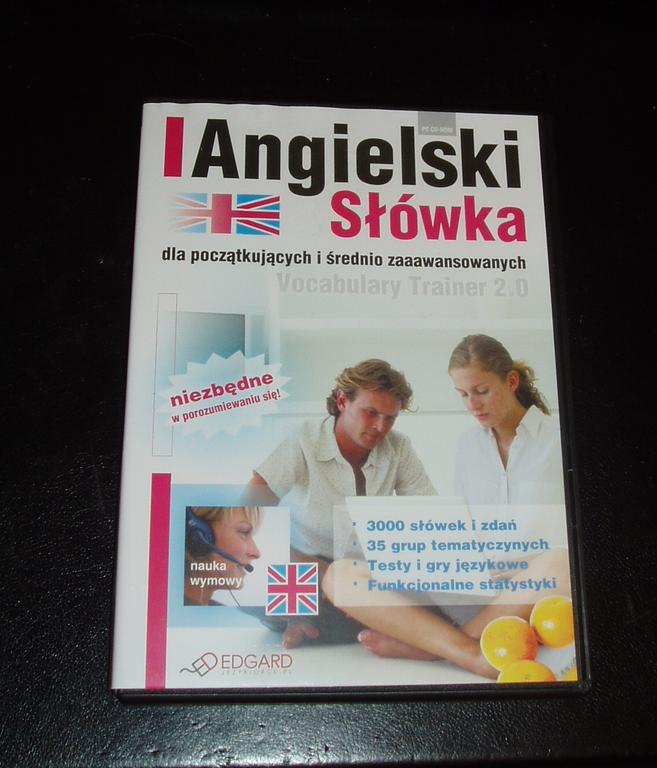 ANGIELSKI SŁÓWKA vocabulary trainer 2.0 PC CD-ROM