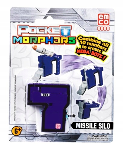 POCKET MORPHERS FIGURKA 7 SILOS RAKIETOWY