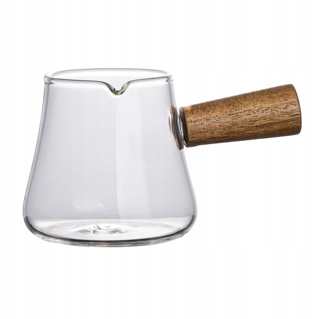 Espresso Measuring Cup Clear Glass Pitcher Multifunctional Heat 110ml