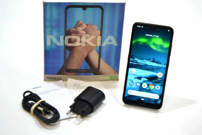 TELEFON NOKIA 2.2 DUALSIM + KOMPLET, GWARANCJA