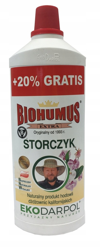 BIOHUMUS EXTRA naturalny nawóz DO STORCZYKÓW 1L