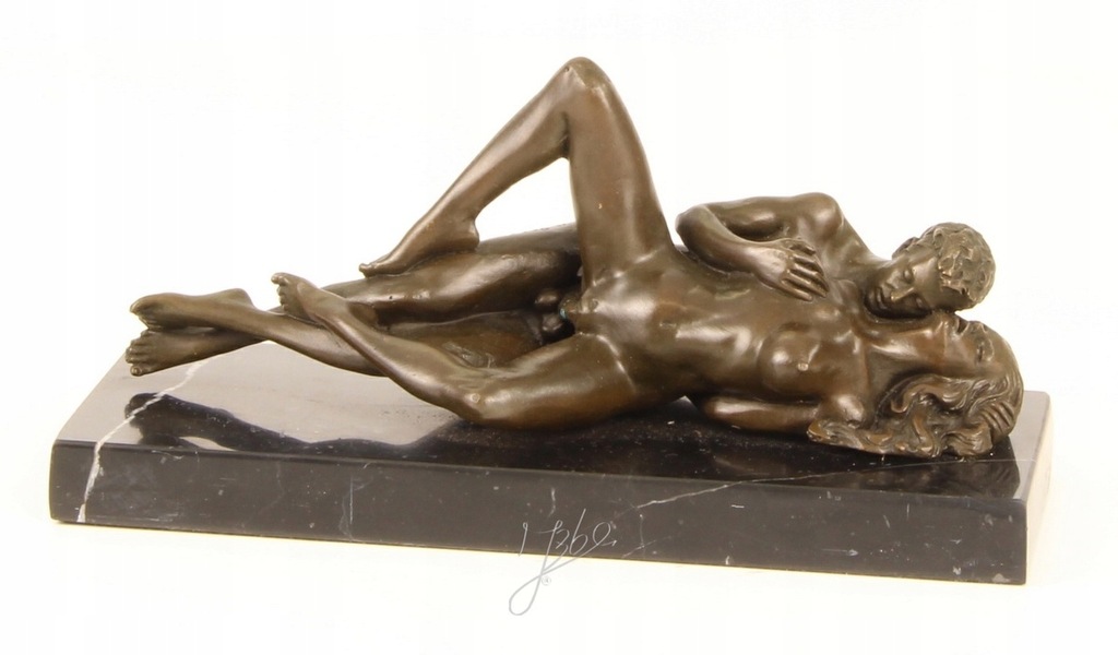 RZEŹBA Z BRĄZU erotyka AKT MIŁOSNY erotyka SEX