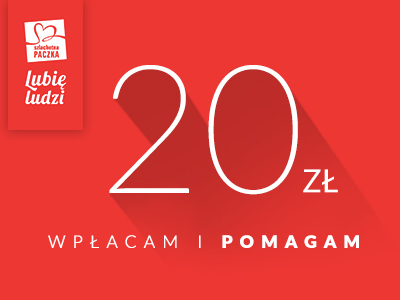 20 zł Wpłata na Szlachetną Paczkę