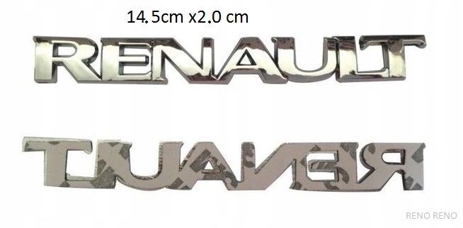 EMBLEMAT znaczek naklejka napis na klapę Renault