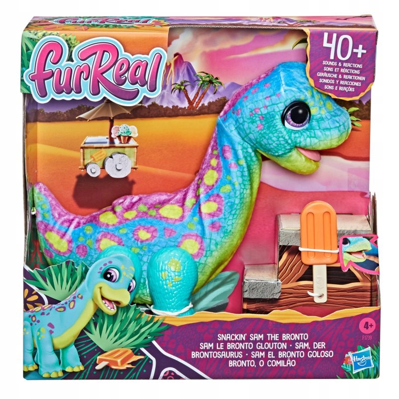 FURREAL FRIENDS Interaktywny Dinozaur Brontozaur