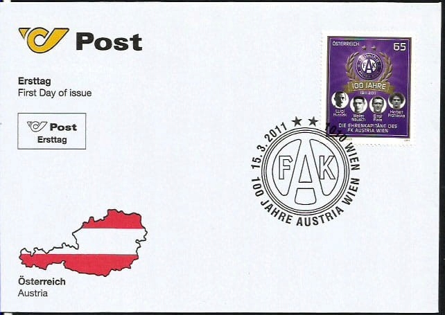 Austria 2011, Piłka nożna, klub Austria Wiedeń. FDC