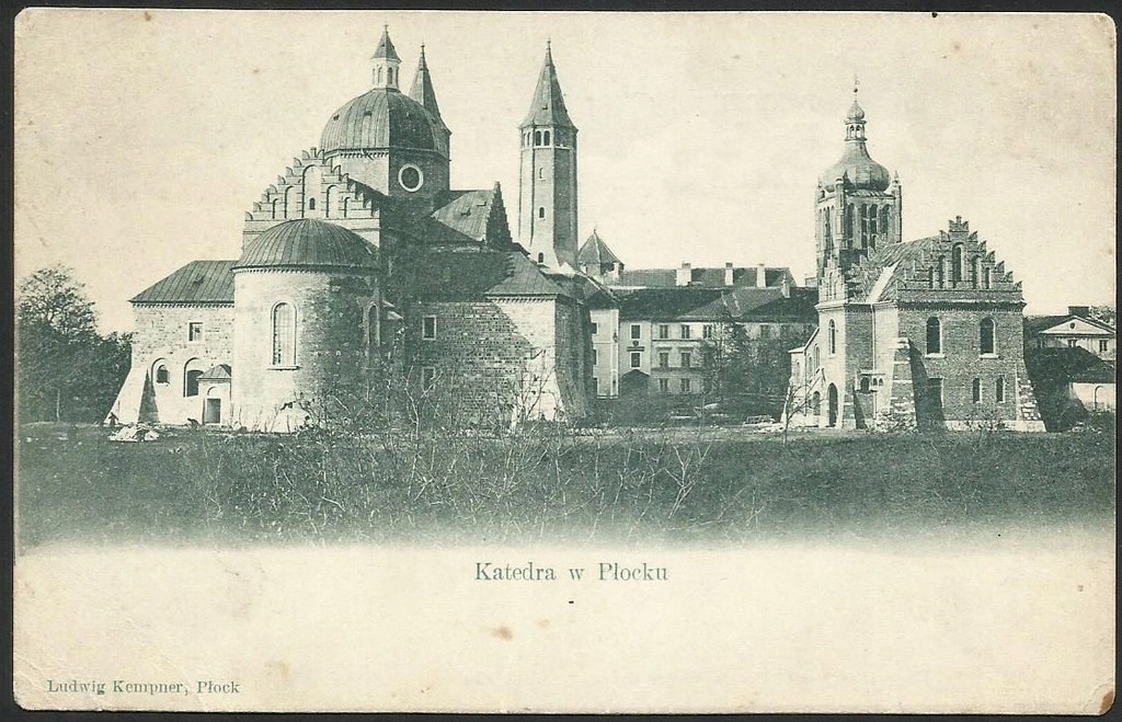 Płock Katedra w Płocku Kempner do 1905