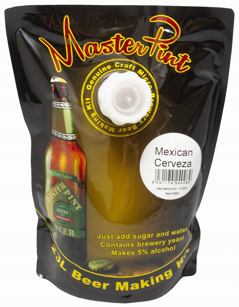 MASTER PINT Mexican Cerveza Brewkit Piwo domowe