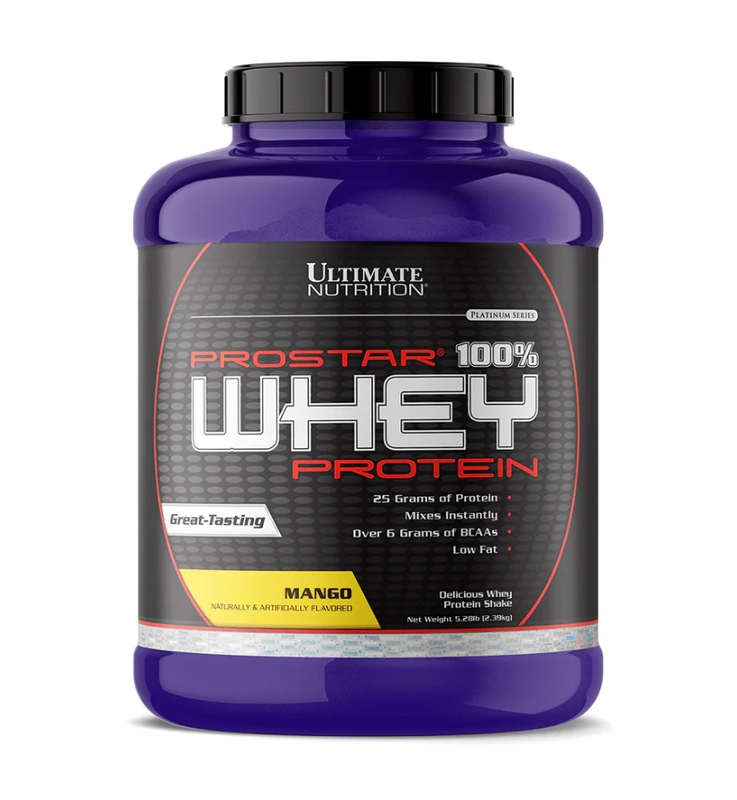 Ultimate PROSTAR Whey Protein 2390g PEPTYDY IZOLAT KONCENTRAT LOW FAT