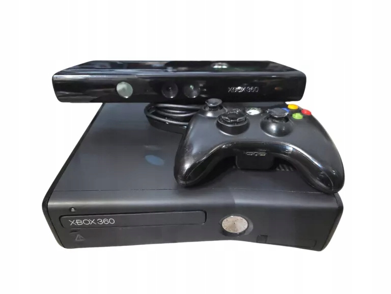 KONSOLA XBOX360 SLIM 250GB + PAD + KINECT