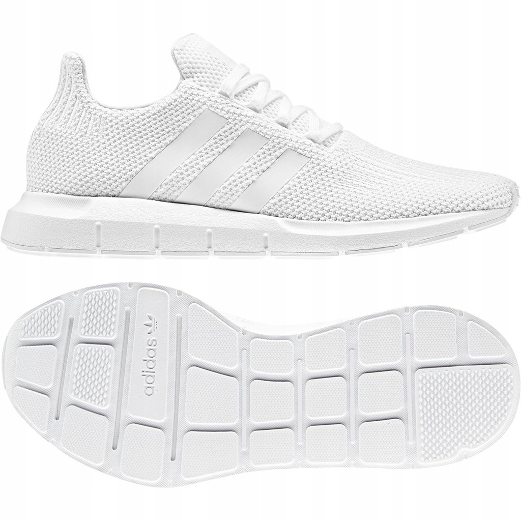 Buty m??skie sportowe adidas Swift Run B37725 bia??e - 12051503334 - oficjalne archiwum Allegro
