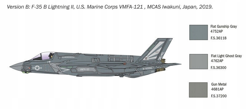 Купить САМОЛЕТ ИТАЛЕРИ F-35 B LIGHTNING II 1425 1:72: отзывы, фото, характеристики в интерне-магазине Aredi.ru