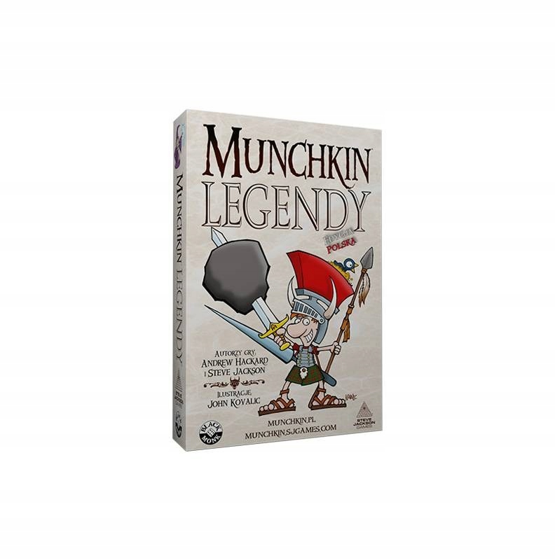 BLACK MONK Gra Munchkin Legendy