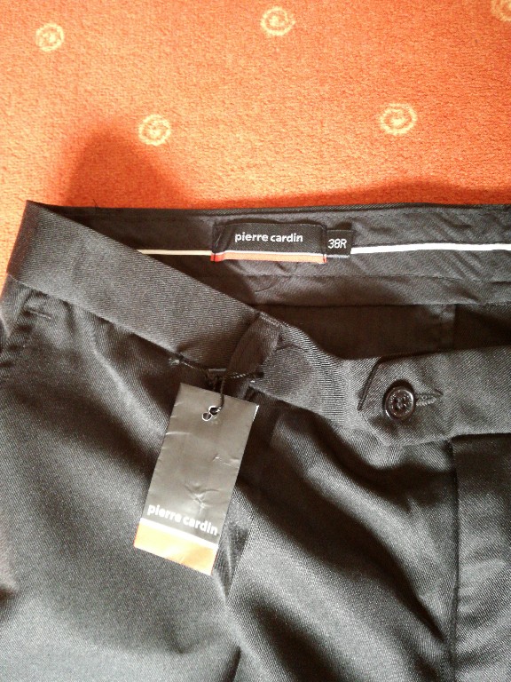Pierre Cardin spodnie czarne 38R