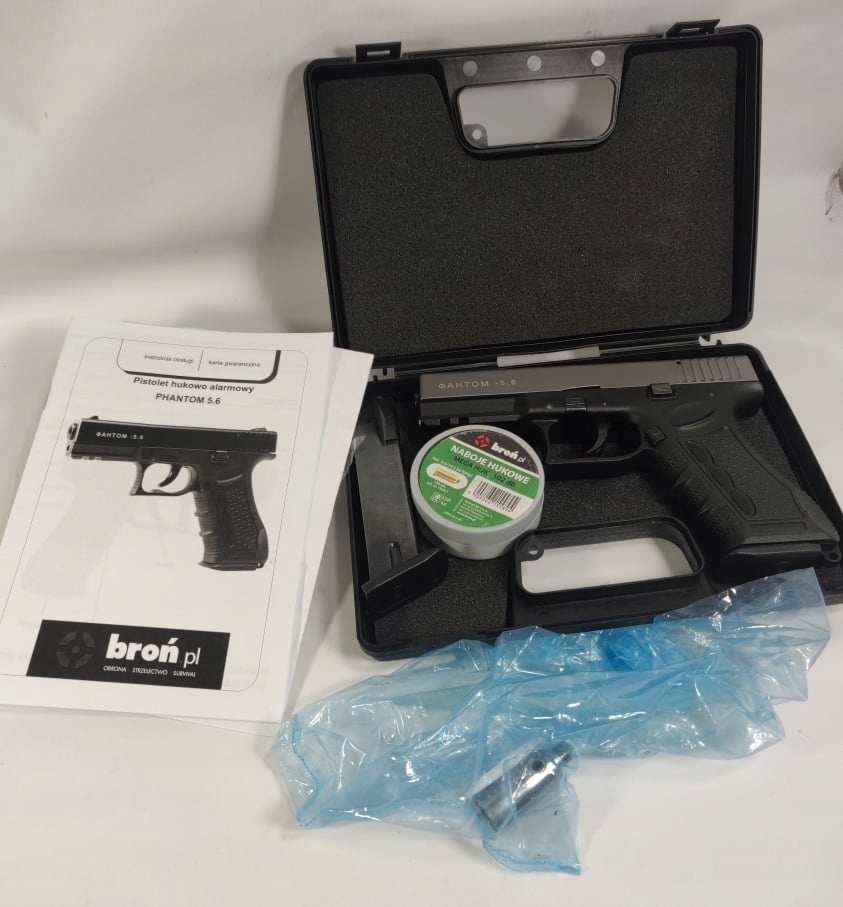 Pistolet hukowy Phantom 5.6 ZESTAW GWARANCJA
