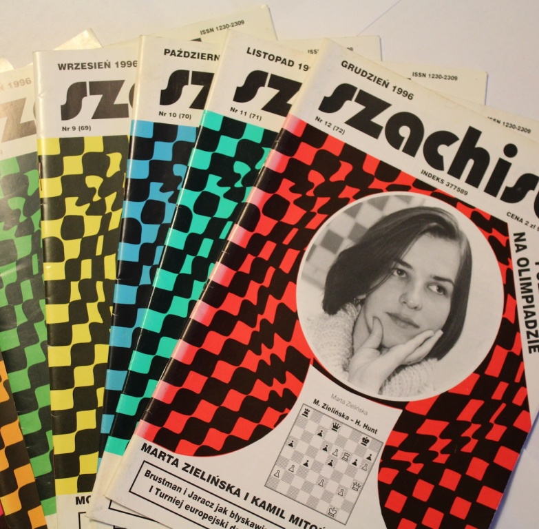 Magazyn Szachista - rocznik 1996 - 12 numerów