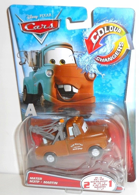 ZŁOMEK MATER Zmienia KOLOR Colour Auta Cars Mattel