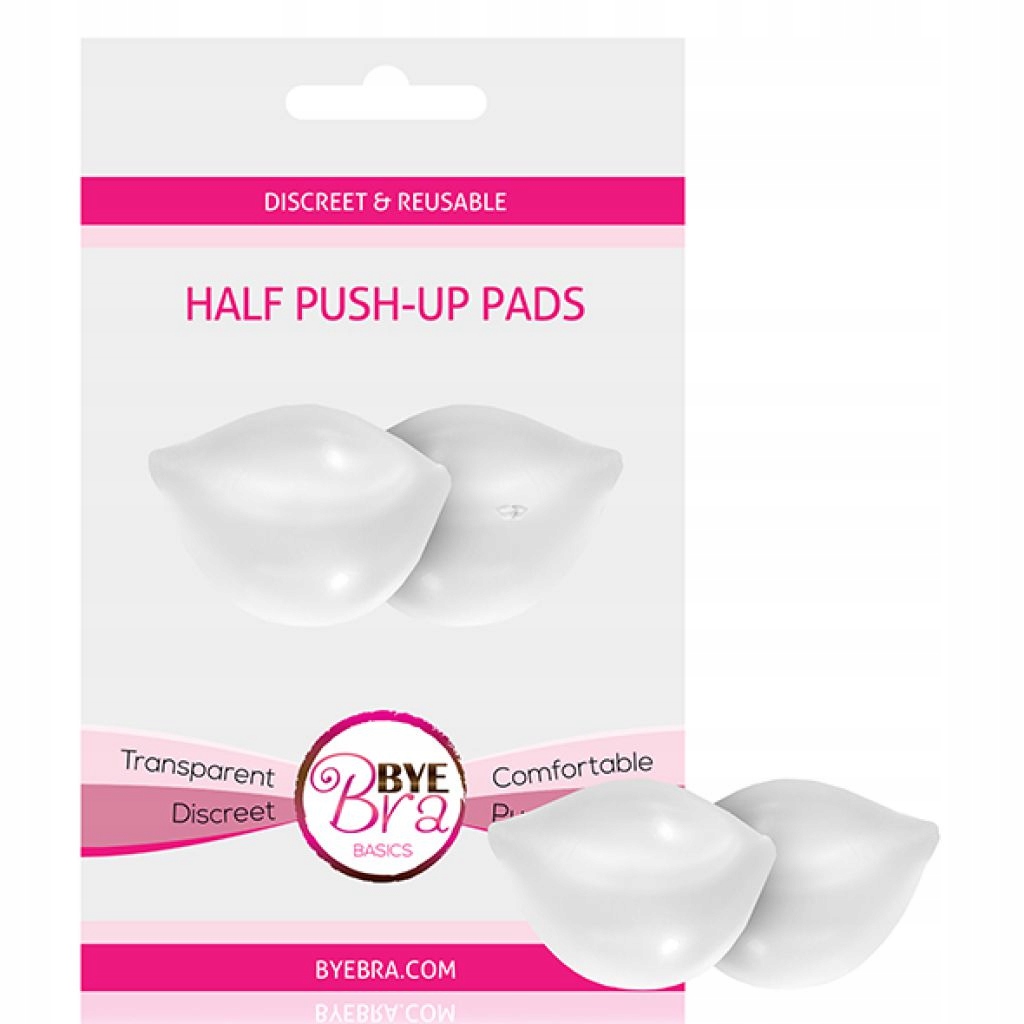 Bye Bra - Half Push-Up Pads Clear