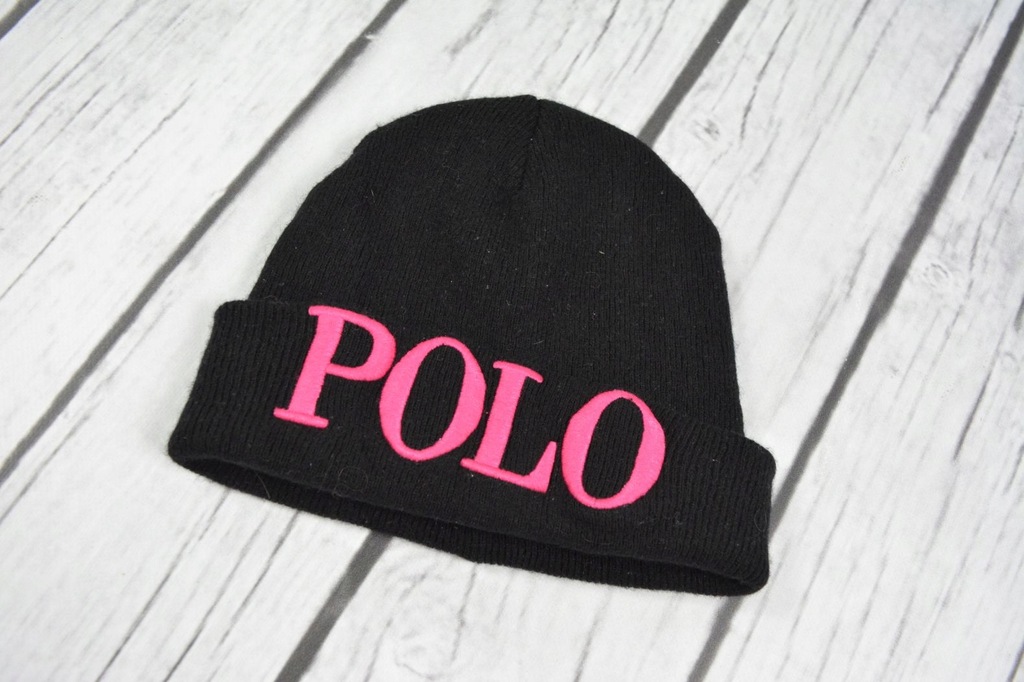 RALPH LAUREN POLO BIG LOGO DAMSKA CZAPKA ZIMOWA