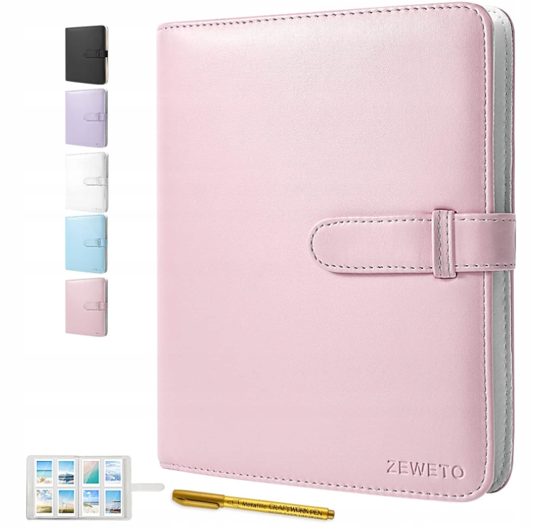 ALBUM NA ZDJĘCIA INSTAX MINI 256 KIESZENI RÓŻOWY