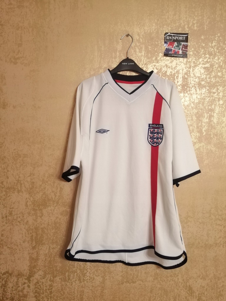 Koszulka Piłkarska Anglia Home 2001/2003 Umbro XL