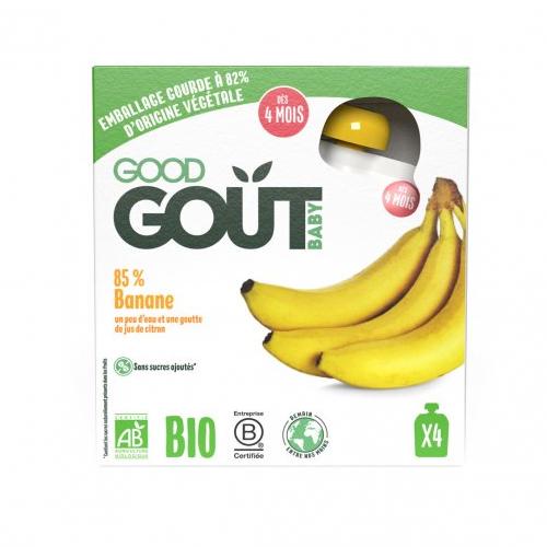 Good Gout BIO Banan, deserek 4x85g