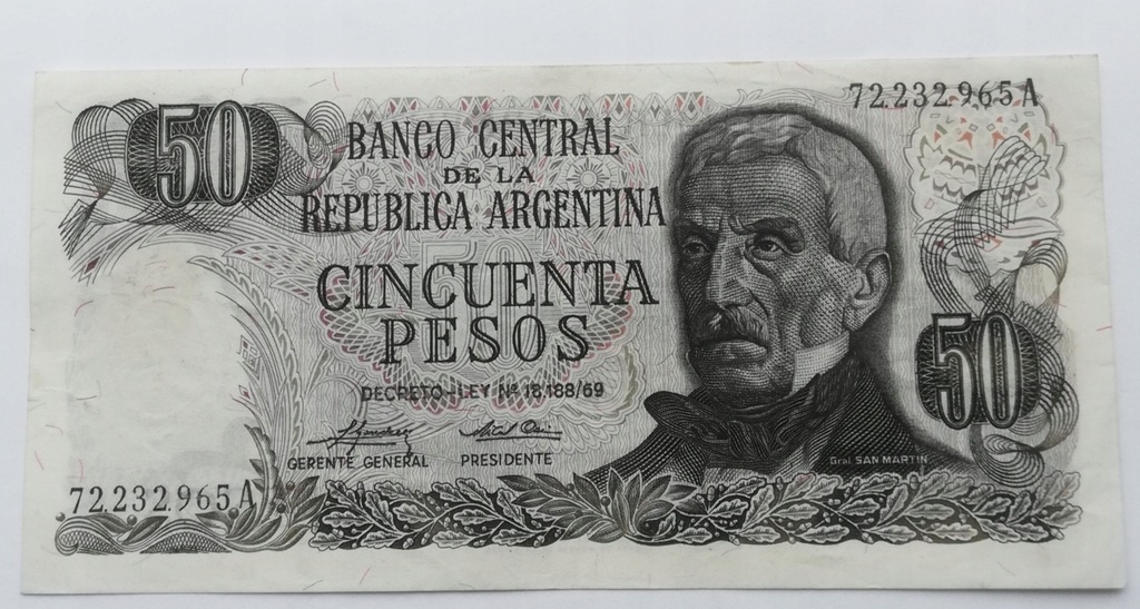 Argentyna 50 pesos