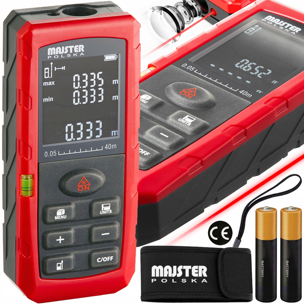 DALMIERZ LASEROWY MIERNIK CYFROWY HT-40 ORYGINALNY