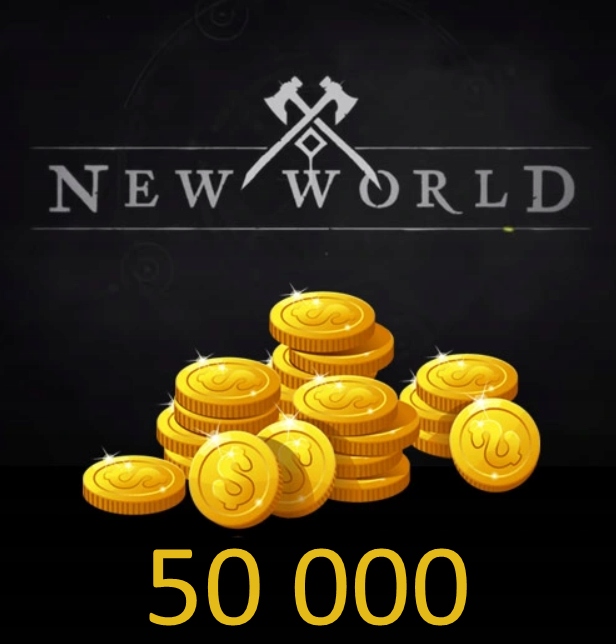 New World GOLD Złoto 50 000g - 50k - Server BARRI