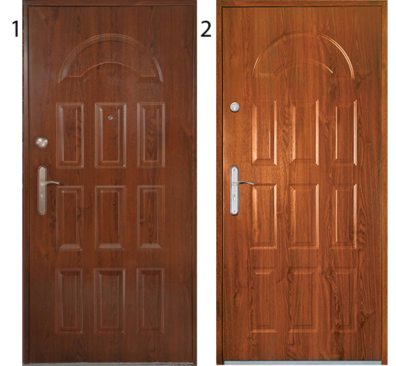 DRZWI ZEWNĘTRZNE MALTA ORZECH ZŁOTY DĄB STALOW 90P 6760170878