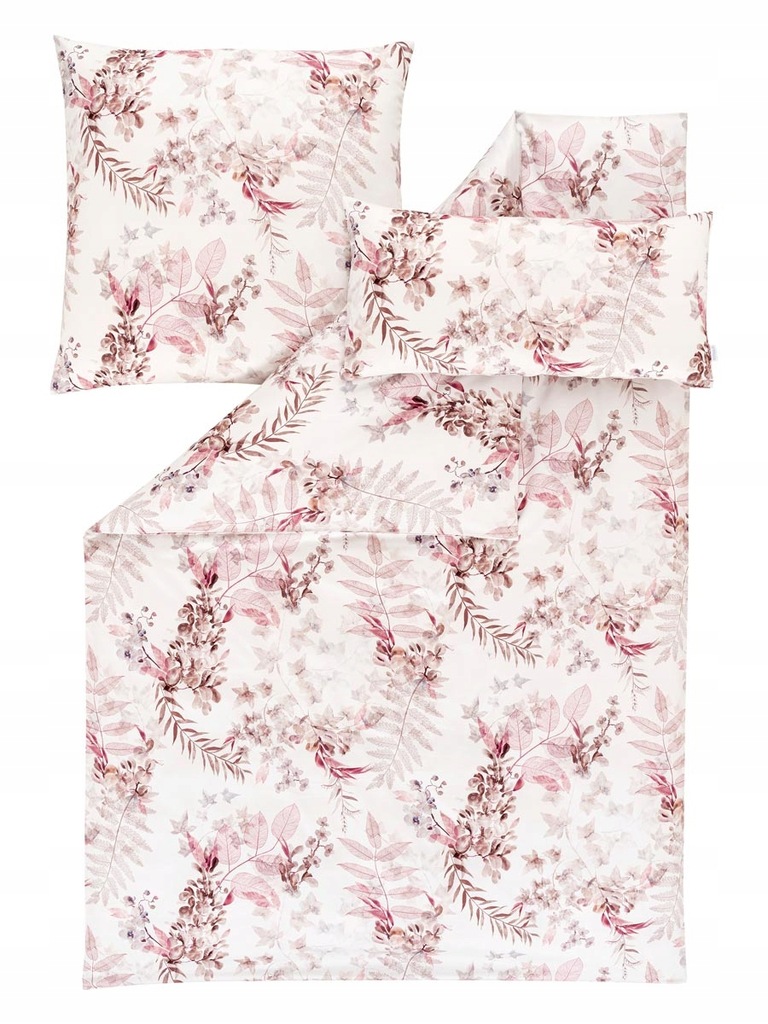 ESTELLA pościel mako-satyna Evia 7498-070 155x200+2*70x80