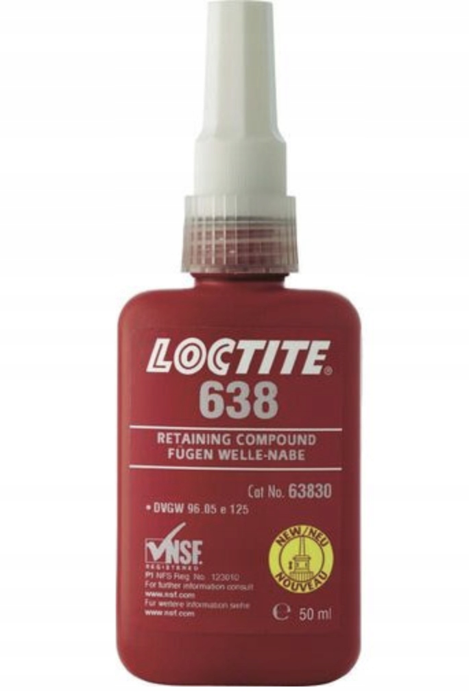 LOCTITE 638 Klej aneorobowy do osadzania 50ml