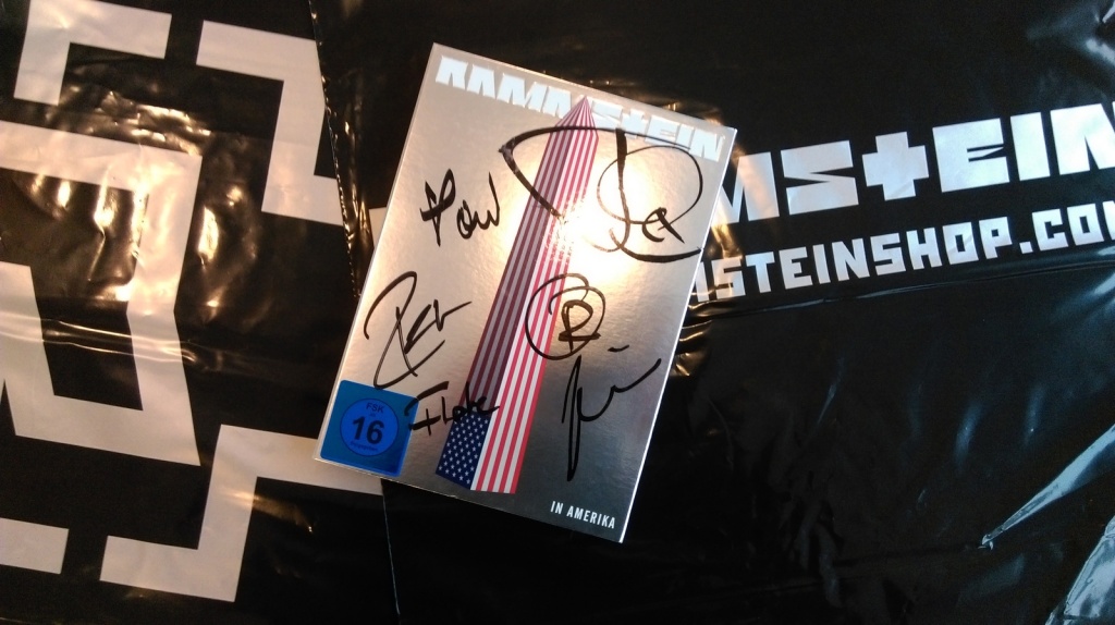 Oryginalny album "In America" zespołu Rammstein