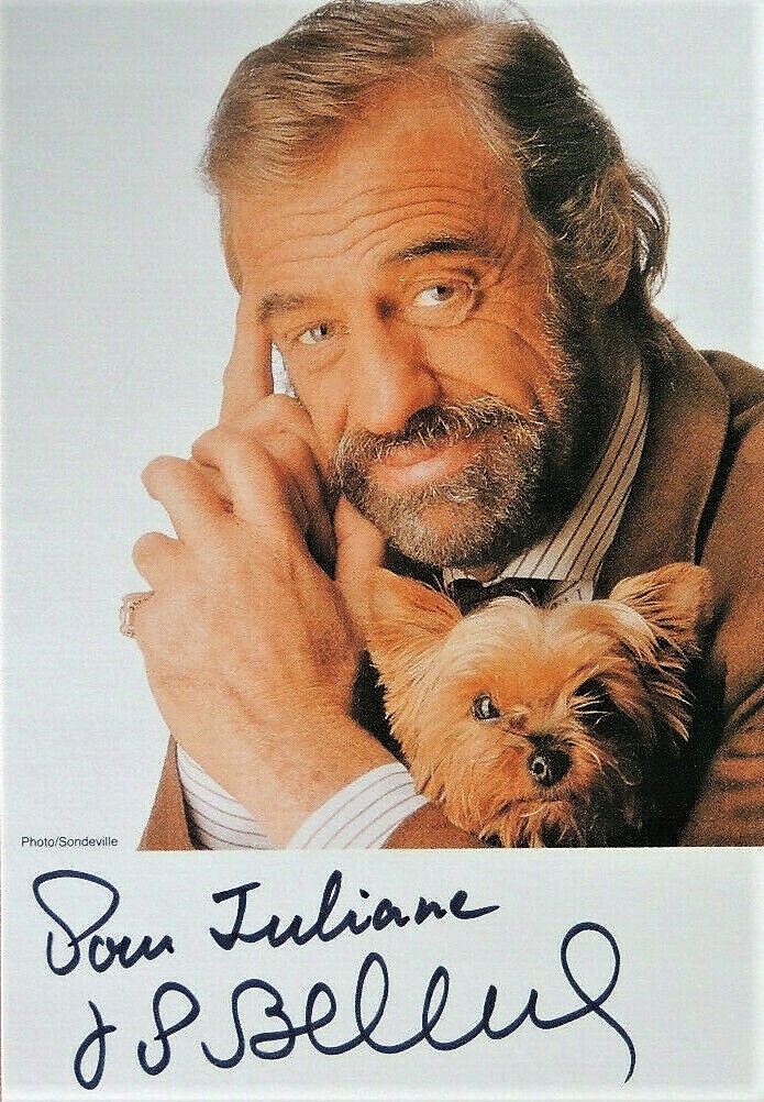 JEAN PAUL BELMONDO - Oryginalny autograf