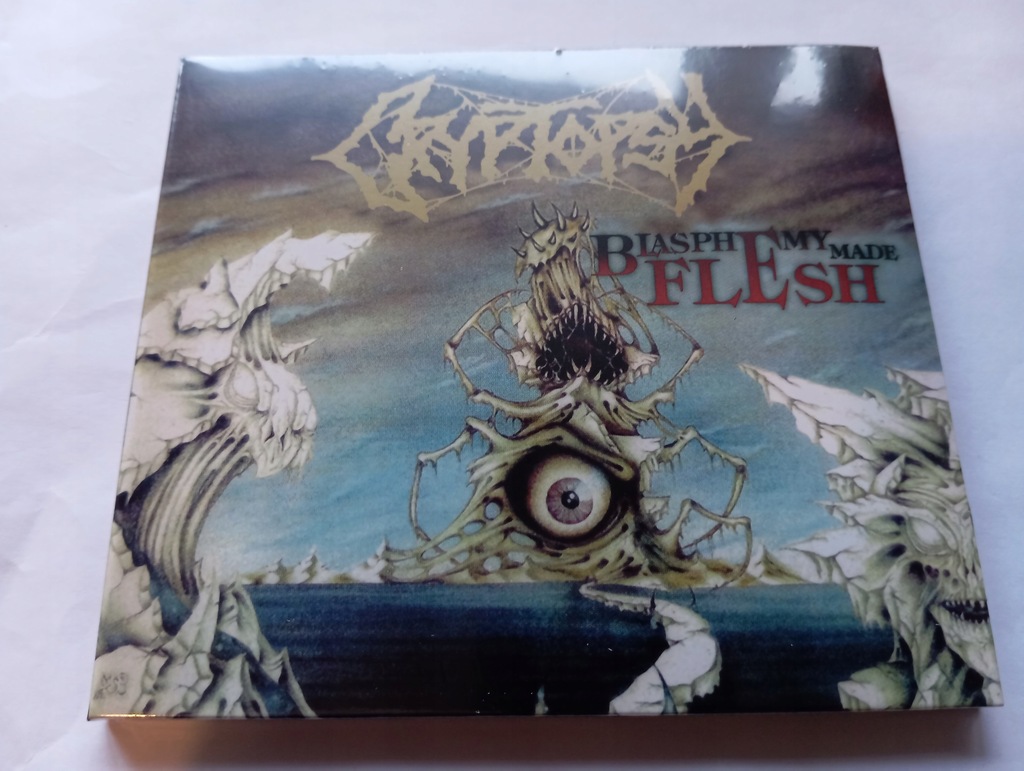 CRYPTOPSY Blasphemy Made Flesh death metal CD digipak folia