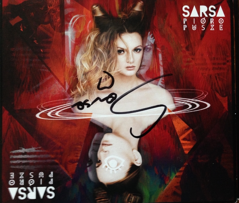 Płyta CD „Pióropusze” z autografem- Sarsa