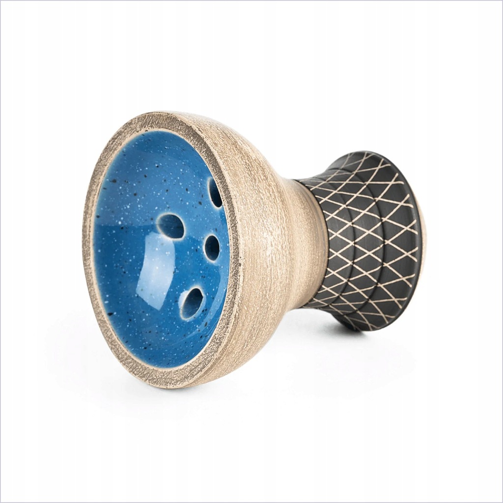 CYBUCH ALPHA BOWL TURK DESIGN BLUE SAND SHISHA FAJKA