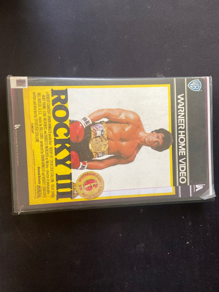 Rocky 3 kaseta VHS
